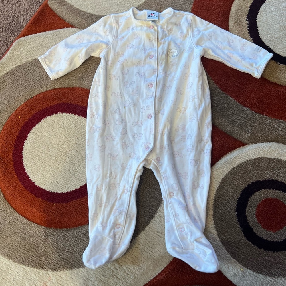 White Baby One Piece